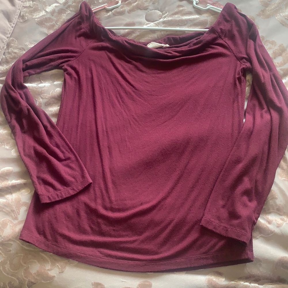 White crow long sleeve blouse. Large.